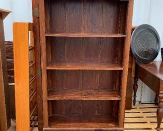 wooden book shelf $200