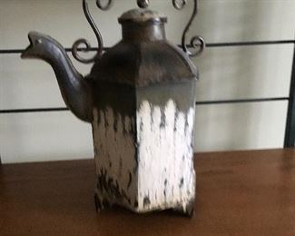 Unique teapot decor