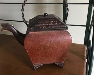 Unique decorative teapot decor