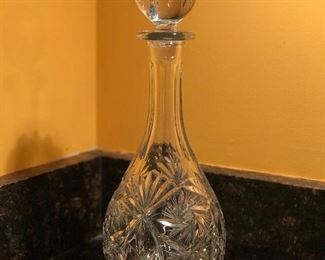 Crystal decanter