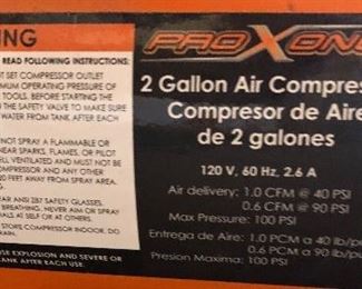 ProXone 2 Gallon Air Compressor