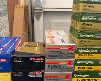 Ammo: Remington, Winchester, Federal, Ultramax, PMC...