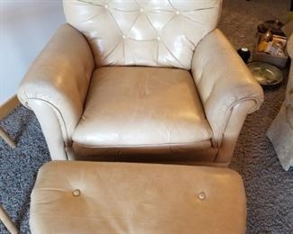 Bradington Young reclining leather chairs (set)