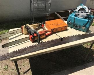 Electric Chainsaws etc