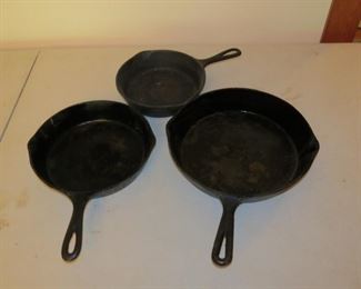 LOTS OF CAST IRON.