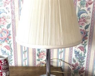 Vintage Nesson chrome lamp