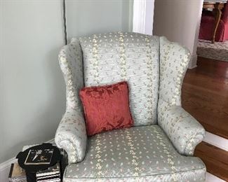 Wing Chair and CD's