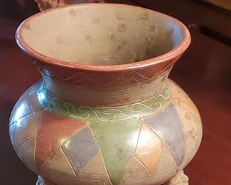 Southwestern pottery throughout 