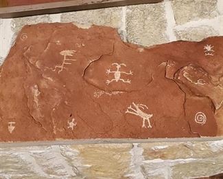 Native American rock from Sedona 