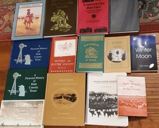 Texas History Books- Many are SIGNED 