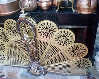 Brass Angelfire place screen