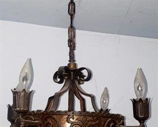 Antique light fixture