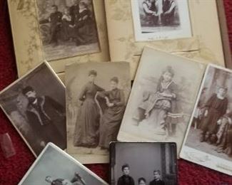 a few antique photographs