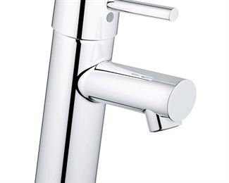 Grohe 3427100A Concetto Single Hole Bathroom Faucet (Chrome)
