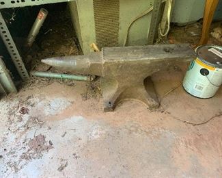 Huge Anvil Arm and Hammer