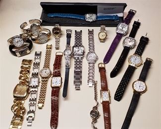 Assortment of watches All in excellent shape (just need batteries)