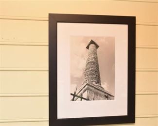 25. Framed Architectural Photograph
