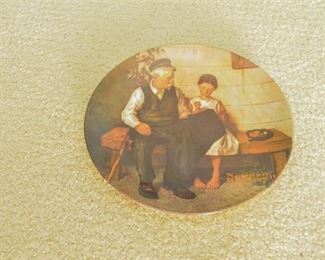 45. Knowles Fine China The Lighthouse Keepers Daughter Plate