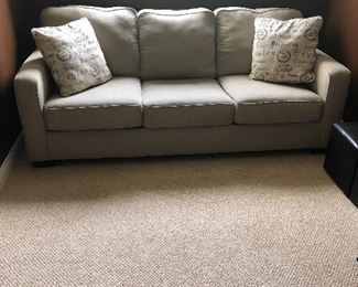 Sleeper Sofa Oatmeal Colored
