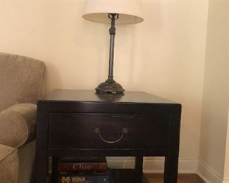 One of a Pair of End Tables by Room & Board
