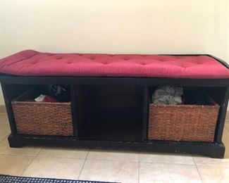 Upholstered Bench With Storage