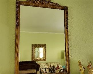 Multiple mirrors in home.