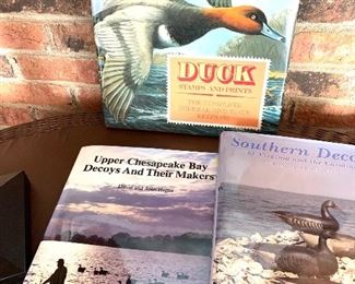 several waterfowl and decoy books