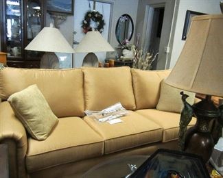 Ethan Allen upholstered sofa