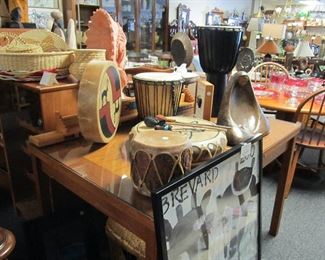 Southwestern native American drums
