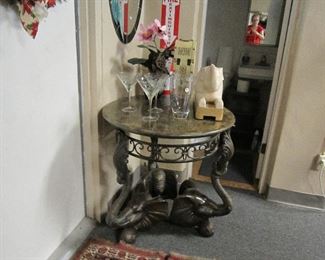 Elephant hall table