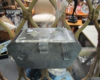 Vintage acrylic purse