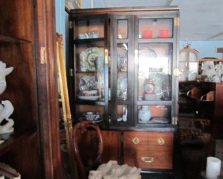 Asian style china cabinet