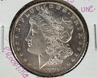 Coins Morgan Dollar 1880S