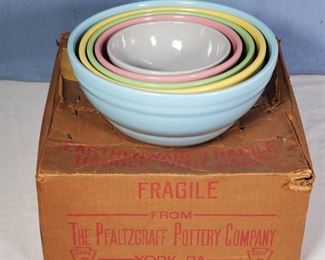Pottery BowlsWith Box