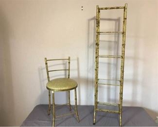 Etagere and Chair