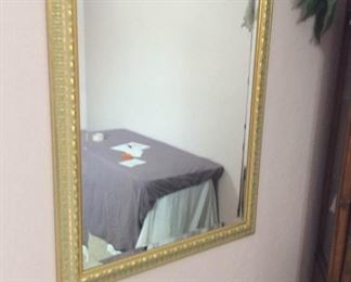Gold Framed Mirror