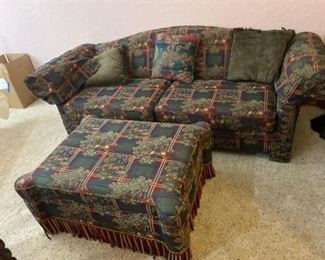 Hunting Themed Sofa