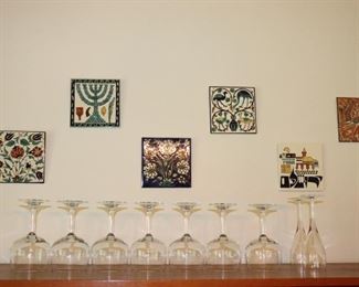 Decorative Wall Tiles, Stemware