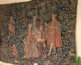 Renaissance scene, Continental Tapestry