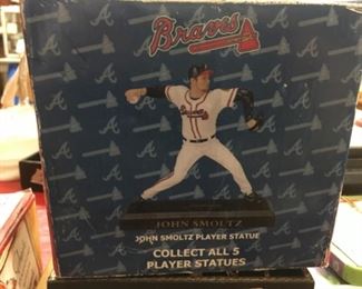 Brave player statue