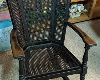 Antique Wicker Rocker