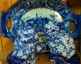 Blue and White Ironstone