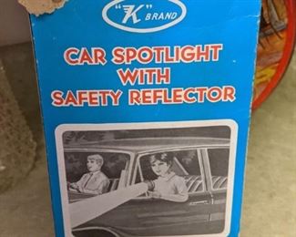 Vintage Car Spotlight in Original Box