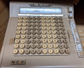 Old NCR Adding Machine