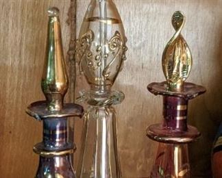 Art Glass Perfume Bottles