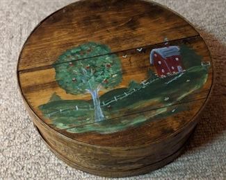 Decorated Cheese Box