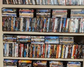 Lots of DVDs