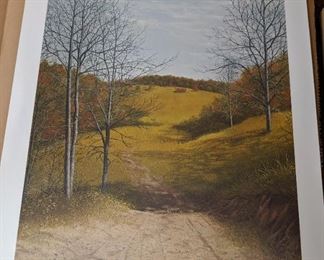 Ward Nichols Signed and Numbered Print