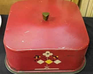 Old Aluminum Cake Cover