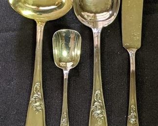 Bruckmann 12 Place Sterling Silver Flatware Set